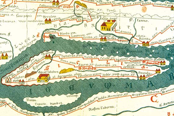 Il territorio di Sciacca (Aquas Labodes) nella Tabula Peutingeriana